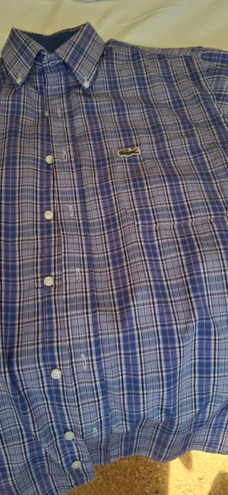 Camisa Hombre Azul Multicolor