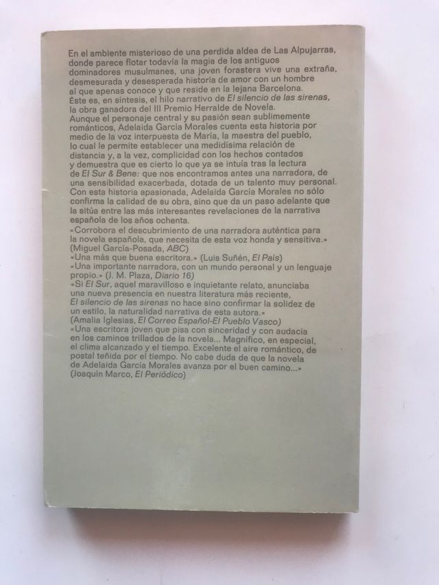 El silencio de las sirenas / La señorita Medina