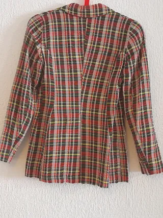 Chaqueta Vintage Cuadros Años 70