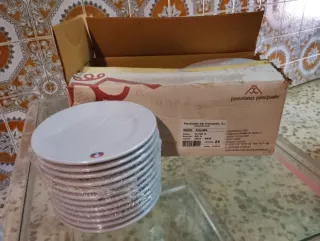 Platos Porcelana Principado PALMA 24 uds