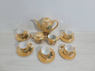 JUEGO DE TÉ O CAFÉ DE PORCELANA JAPONESA