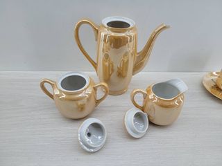 JUEGO DE TÉ O CAFÉ DE PORCELANA JAPONESA