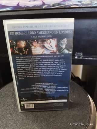 VHS Un Hombre Lobo Americano en Londres