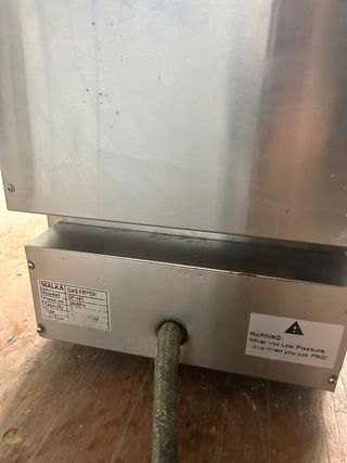 Freidora industrial a gas MALKA GF-181