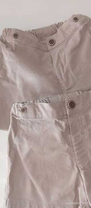 2 Pantalones Cortos Niños,18 meses de Mayoral
