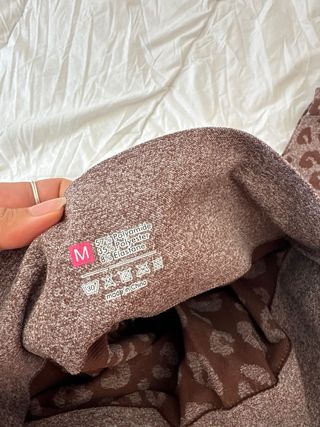 Leggings deportivos estampado leopardo