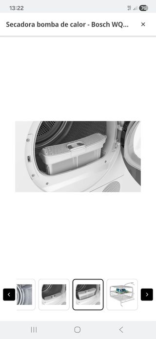 Secadora Bosch Serie 6 Bomba Calor 9kg