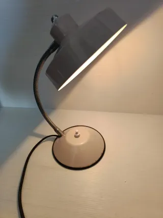 Lampada da tavolo vintage metallo