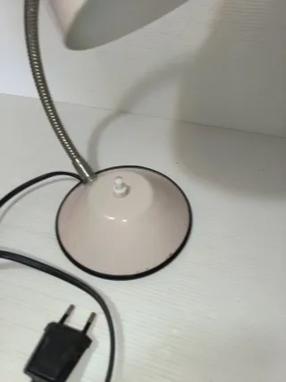 Lampada da tavolo vintage metallo