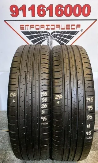 195 55 20 H CONTINENTAL RUEDA PREMIUM YA MONTADA