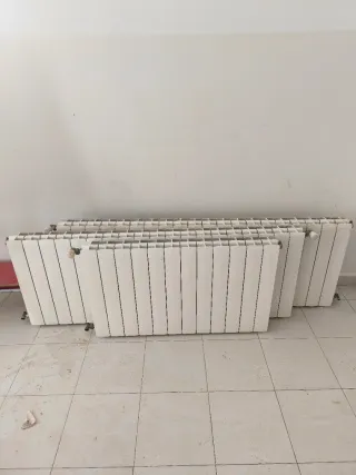 4 Radiadores Aluminio Calefacción 20 Elementos