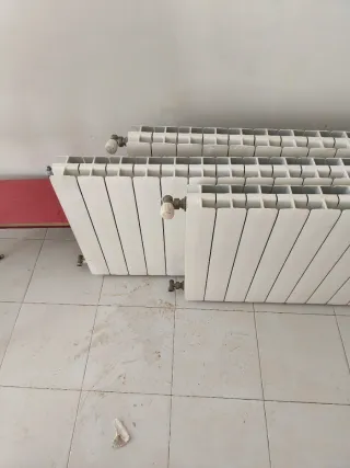 4 Radiadores Aluminio Calefacción 20 Elementos