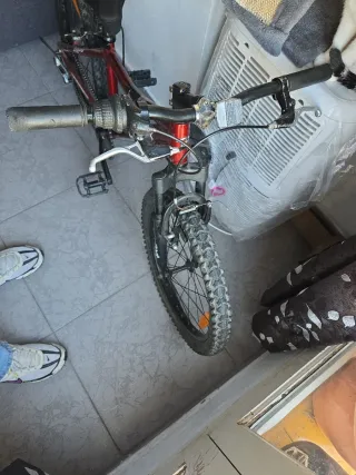 Bicicleta infantil roja 20