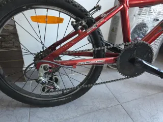 Bicicleta infantil roja 20