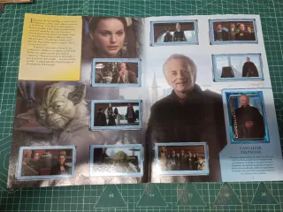 Álbum Star Wars El Ataque de los Clones Cromos