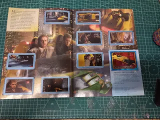 Álbum Star Wars El Ataque de los Clones Cromos