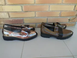2 pares zapatos mujer nuevos talla 41