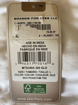 Camiseta Skechers Manga Corta