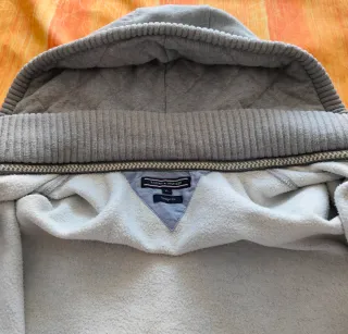 Sudadera Tommy Hilfiger con capucha XL Gris
