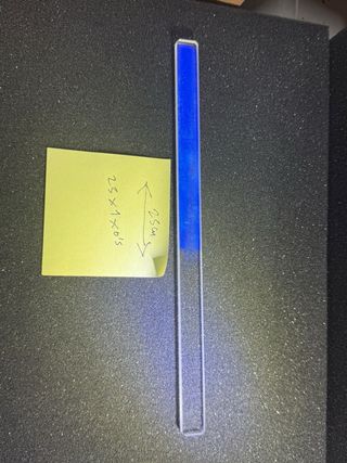 Prismas y bloques de vidrio óptico