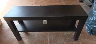 Mesa TV Negra Wengue