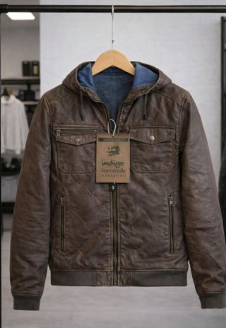 Chaqueta Piel Sintética Indigo Jeanscode Talla S