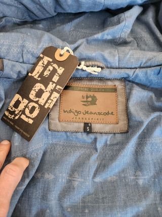 Chaqueta Piel Sintética Indigo Jeanscode Talla S
