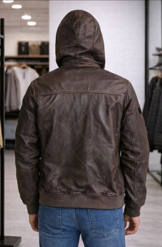 Chaqueta Piel Sintética Indigo Jeanscode Talla S