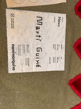 Alfombra Nani Marquina Roja