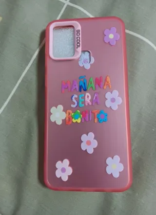 Funda Samsung Galaxy A14 Transparente Flores