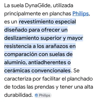 Plancha Philips GC 160 Dynaglide