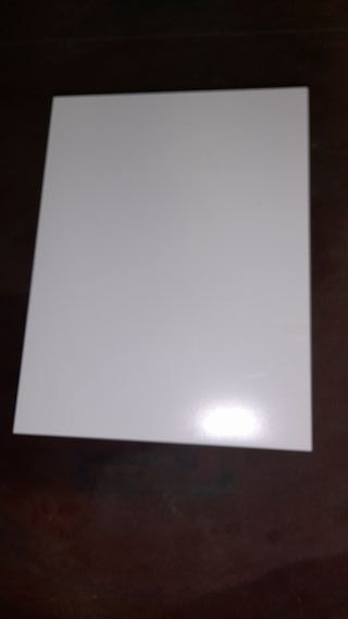 Mesita auxiliar Hemnes blanca con cajón