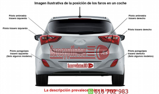 Espejo Completo Izquierdo Citroën C3 Picasso año