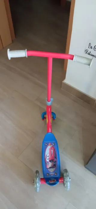 Patinete infantil 3 ruedas metal