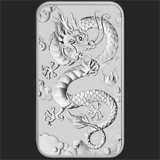 Moneda Dragón Australia 2019 - 1oz Silver .999