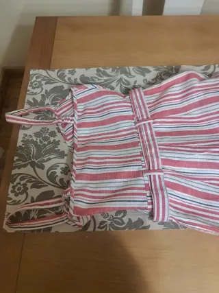 Peto de tirantes a rayas