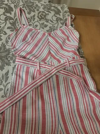 Peto de tirantes a rayas