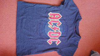 Camiseta AC/DC Oficial Infantil 4-5 años