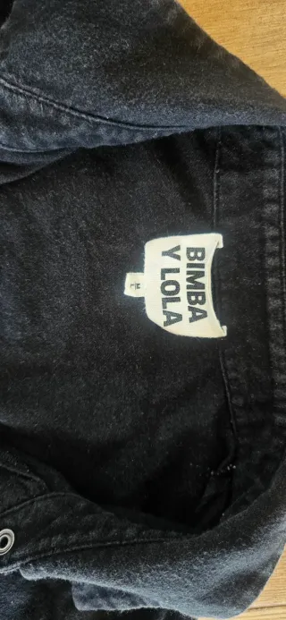 Camisa talla M Bimba y Lola Negra Mujer