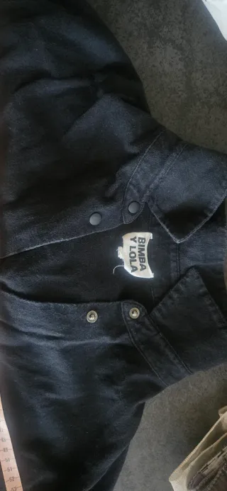 Camisa talla M Bimba y Lola Negra Mujer
