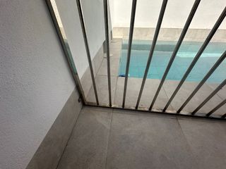 Baranda de acero inoxidable