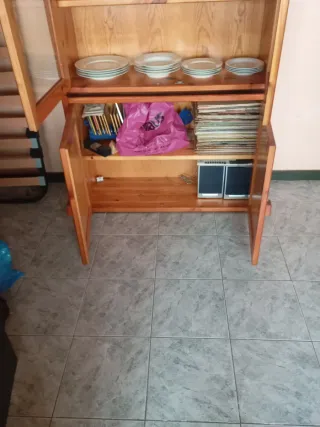 Vitrina madera rustica