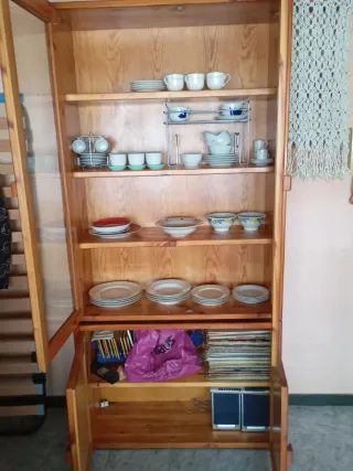 Vitrina madera rustica