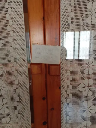 Vitrina madera rustica