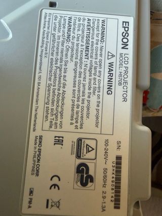 Proyector Epson Blanco