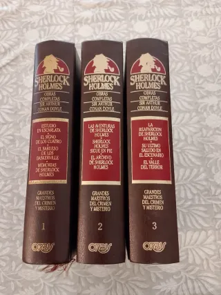 Sherlock Holmes Obras completas.