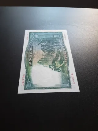 BILLETE DE 100 PESETAS DE 1931