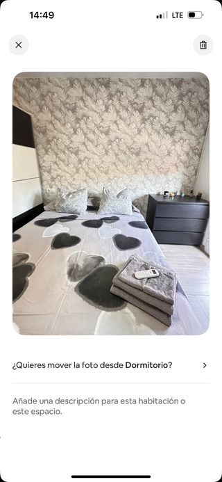 Habitacion amplia con terraza. Para 1 persona