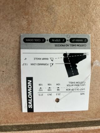 Stivali da sci Salomon Shift Pro 120, taglia 26-26,5