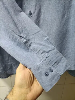 Camisa chambray marina americana Vintage